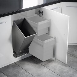 Tilting waste bin KippBox 35 Tilting waste bin KippBox 35