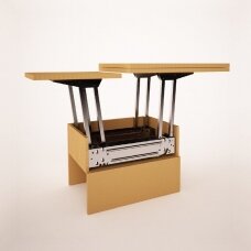 Automātiskais pacelšanas mehānisms galda virsmai