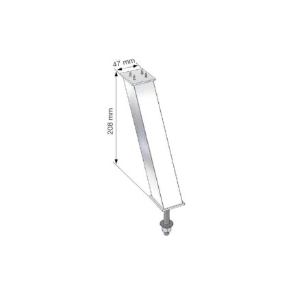 Bar support, wood screws fixing or glue 1 Bar support, wood screws fixing or glue 1