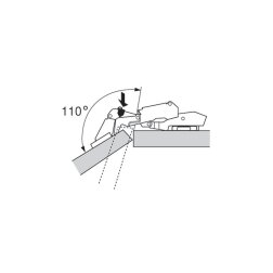 BLUM 110° Restriction Clip for 155° Hinges BLUM 110° Restriction Clip for 155° Hinges