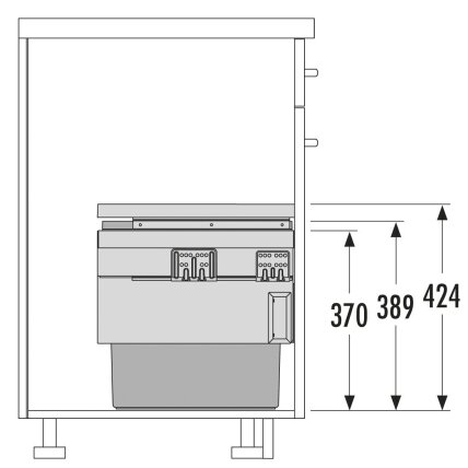 Waste bin Cargo Synchro 500 28/18 1