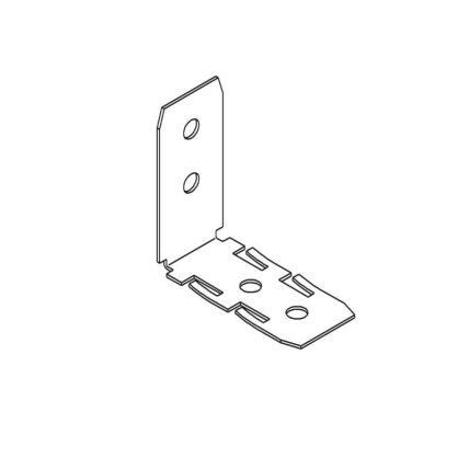 Side fixing bracket for the middle profile Side fixing bracket for the middle profile