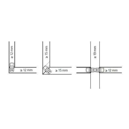 Clamex P-10 Detachable furniture connector 2 Clamex P-10 Detachable furniture connector 2