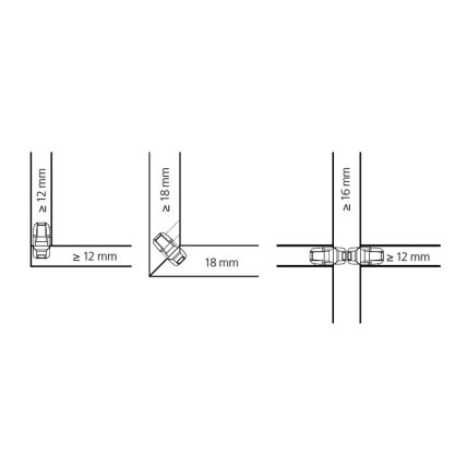 Clamex P-14/10 Flexus Detachable furniture connector 3