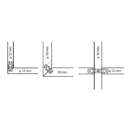 Clamex P-14/10 Medius Detachable furniture connector 2 Clamex P-14/10 Medius Detachable furniture connector 2