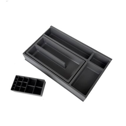 Accessory tray for bathroom cabinet Accessory tray for bathroom cabinet
