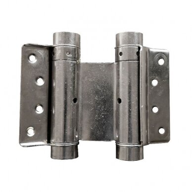 Spring hinge double action