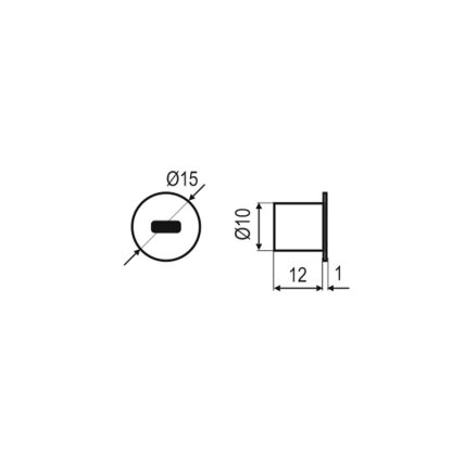 Triple IR sensor switch for doors, recessed 2 Triple IR sensor switch for doors, recessed 2
