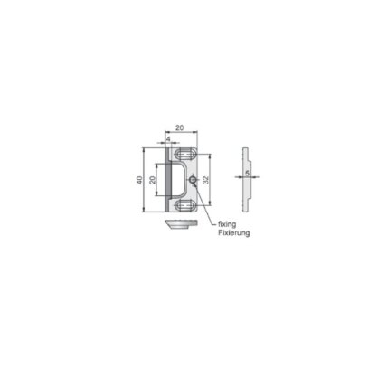 Electronic spring bolt lock M410 with keypad 4 Electronic spring bolt lock M410 with keypad 4