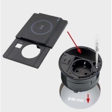 EVOline DisQ sliding cover for Circle80 3