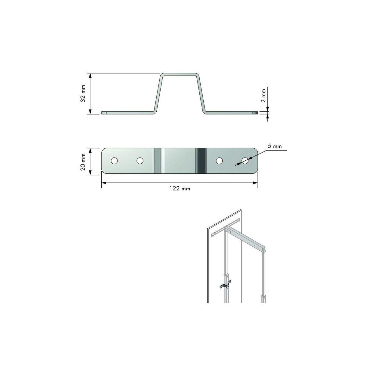 Stabilizator frontu drewnianego, system MC 1 Stabilizator frontu drewnianego, system MC 1