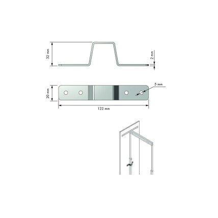 Stabilizator frontu drewnianego, system MC 1 Stabilizator frontu drewnianego, system MC 1