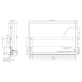 „Nova Pro Scala" Y-shape rectangular railing set „Nova Pro Scala" Y-shape rectangular railing set
