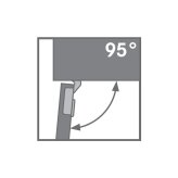 GRASS TIOMOS 95 hinge for thickened doors GRASS TIOMOS 95 hinge for thickened doors