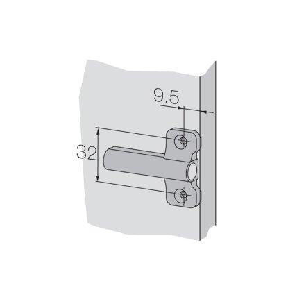 Frame adapter plate 1 Frame adapter plate 1