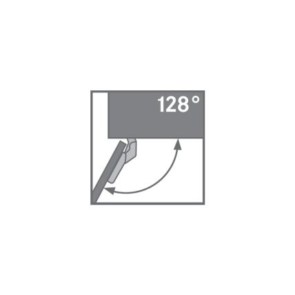 GRASS NEXIS Click-on MIRROR peegel ja klaasuksega hing 2