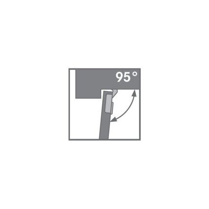 GRASS NEXIS Slide on 95 ° pimenurga hing (ukse paksus kuni 30 mm) 2 GRASS NEXIS Slide on 95 ° pimenurga hing (ukse paksus kuni 30 mm) 2