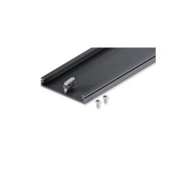 Connector bottom 110 mm, length 500 mm, for two pivot/slide-in doors, for exterior connection to cabinet Connector bottom 110 mm, length 500 mm, for two pivot/slide-in doors, for exterior connection to cabinet