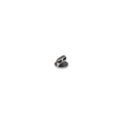 Guide for two pivot/slide-in doors, aluminum, non-anodized Guide for two pivot/slide-in doors, aluminum, non-anodized