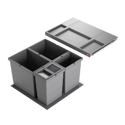 Waste bin Allegro 295, H-345mm, 3 or 4 bins 7 Waste bin Allegro 295, H-345mm, 3 or 4 bins 7
