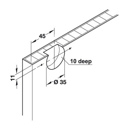Sliding doors system "Hawa Clipo 15 SH IF" 6 Sliding doors system "Hawa Clipo 15 SH IF" 6
