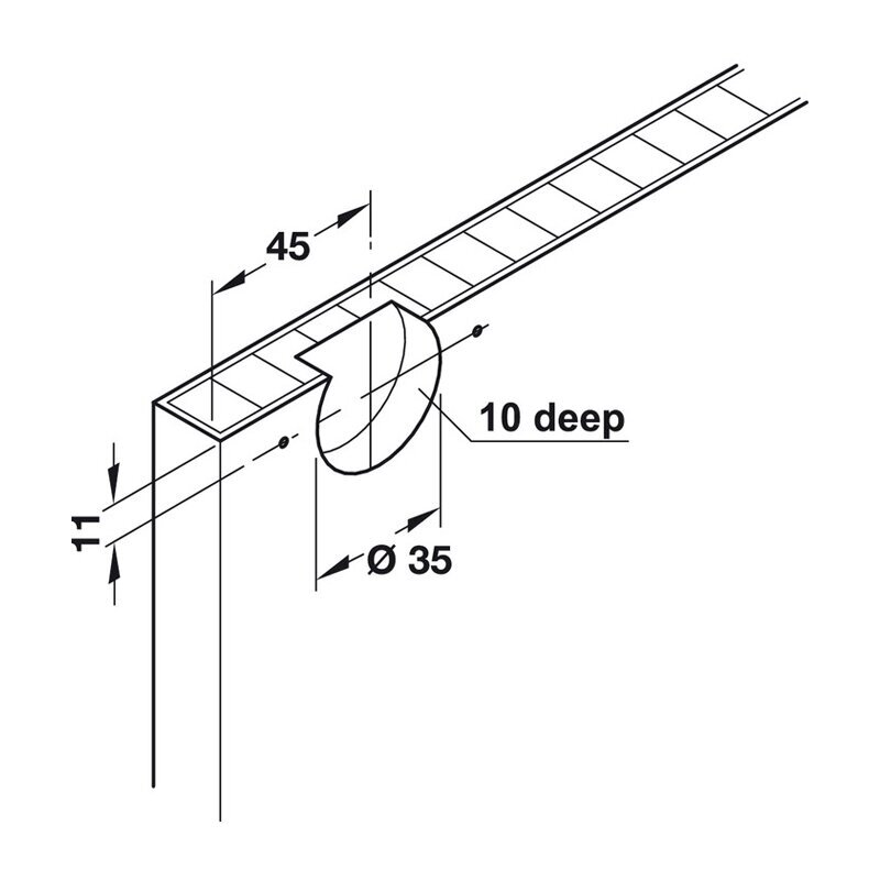 Sliding doors system "Hawa Clipo 15 SH IF" 6 Sliding doors system "Hawa Clipo 15 SH IF" 6