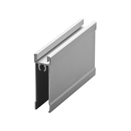 Horizontal bottom profile for 10 mm systems Horizontal bottom profile for 10 mm systems