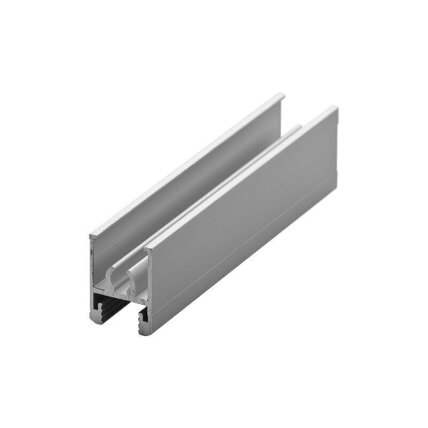 Horizontal upper profile for 10 mm systems Horizontal upper profile for 10 mm systems