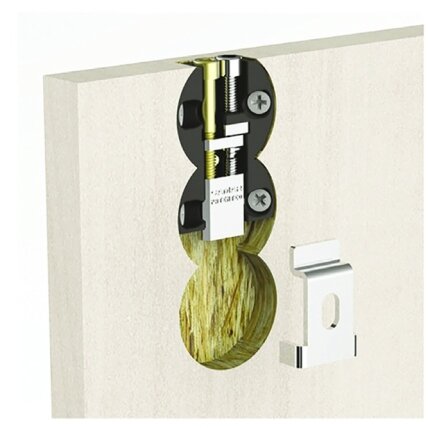 Recessed wall panel hanging bracket CAM.81435P2 Recessed wall panel hanging bracket CAM.81435P2