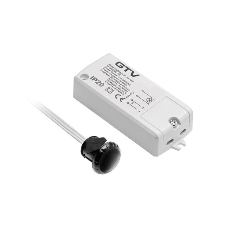 Isolated IR switch controller with flexible IR sensor detector, 100 - 240V Isolated IR switch controller with flexible IR sensor detector, 100 - 240V