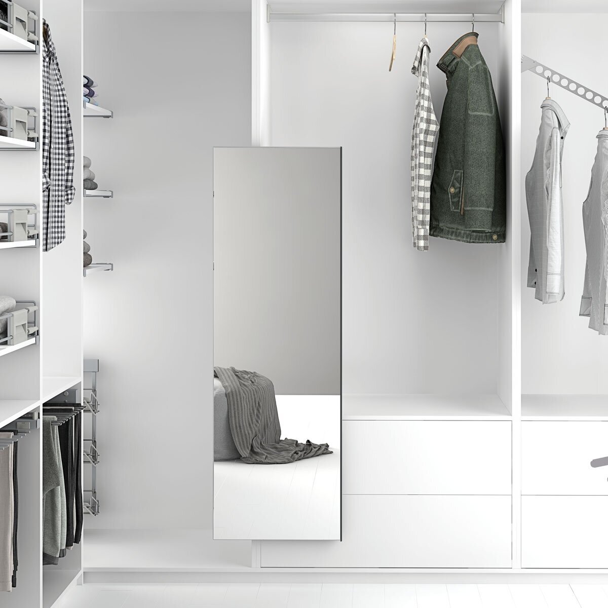 Pull-out mirror 1