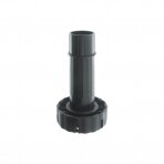 Plastic kitchen leg with separate fixing socket, 34 mm