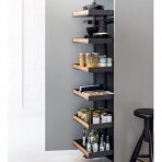 Pull-out shelf system for high cabinets "PLENO" with "FIORO"
