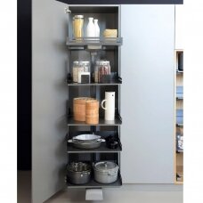 Pull-out shelf system for high cabinets "CONVOY LAVIDO"