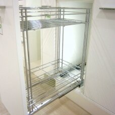 Pull-out basket for 400 mm cabinet width