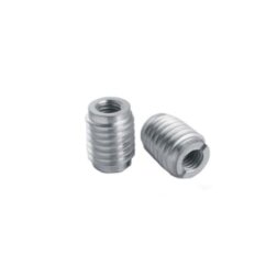Screw-in sleeve M6 with screwdriver slot