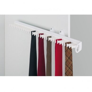 Pull-out tie holder 1