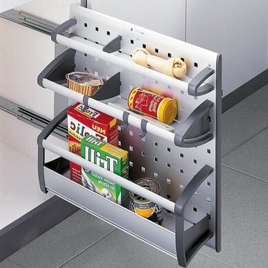 Pull-out shelf for homeware