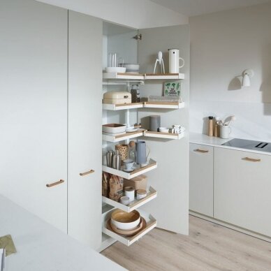 Pull-out shelf system for high cabinets "PLENO MAXI PLUS" 6