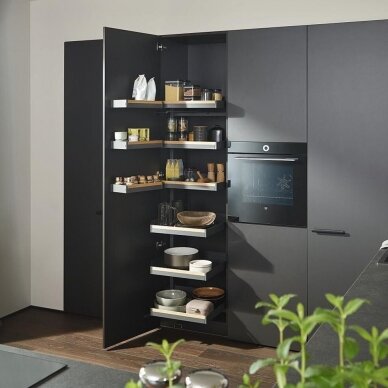 Pull-out shelf system for high cabinets "PLENO MAXI PLUS" 1