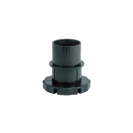 Plastic kitchen leg with separate fixing socket, 28 mm Plastic kitchen leg with separate fixing socket, 28 mm