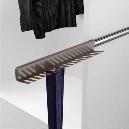 Pull-out tie holder 2