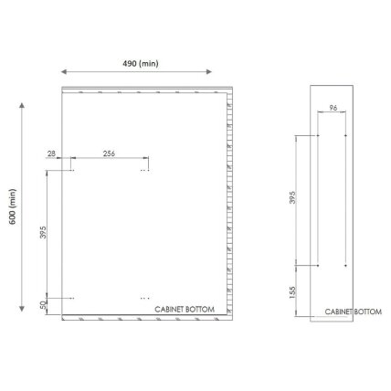 Izvelkams grozs QUADRA, 150 mm 3 Izvelkams grozs QUADRA, 150 mm 3