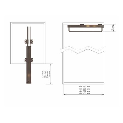 Pull-out hanger 4 Pull-out hanger 4