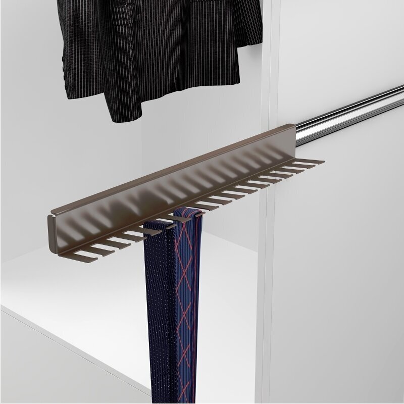 Pull-out tie holder 2