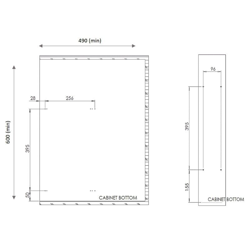 Izvelkams grozs QUADRA, 150 mm 3 Izvelkams grozs QUADRA, 150 mm 3