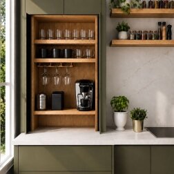 PB15 MINI – compact pocket door system for smaller cabinets PB15 MINI – compact pocket door system for smaller cabinets
