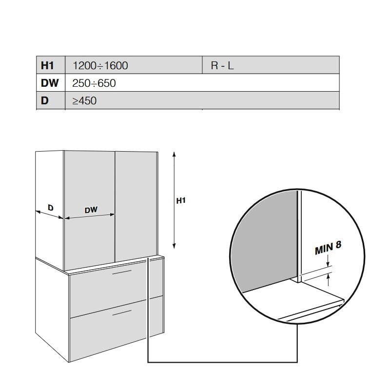 PB15 MINI – compact pocket door system for smaller cabinets 4 PB15 MINI – compact pocket door system for smaller cabinets 4