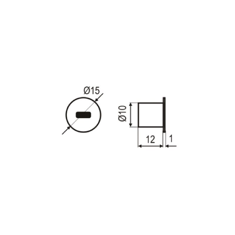 Door IR sensor switch recessed mounted 1 Door IR sensor switch recessed mounted 1