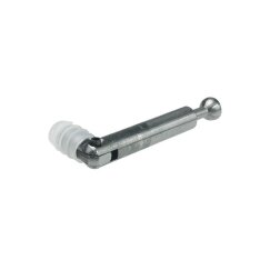 Mitre joint connector Minifix with polyamide sleeve Mitre joint connector Minifix with polyamide sleeve